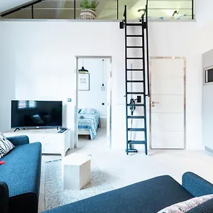  Apartment Smartbnb - 2 Pieces Moderne - Mezzanine - Emplacement Central